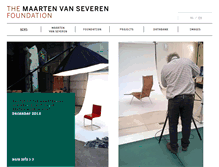 Tablet Screenshot of maartenvanseveren.be